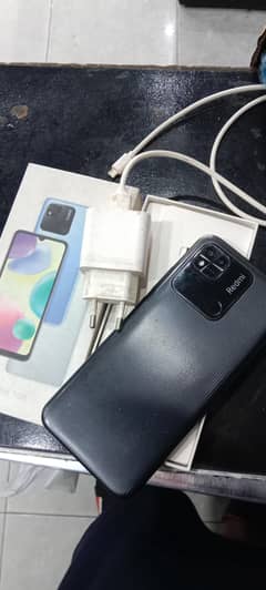 Redmi 10A 4gb 64gb with original charger box All ok.