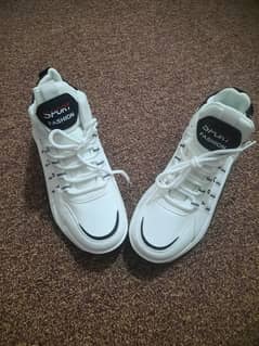 white colour sports shoes 44 number