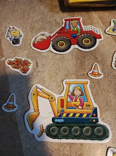 Big Wheels, 4 & 8 piece puzzles