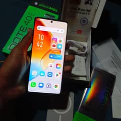 infinix Hote 40 Pro 12=256 GB Memory