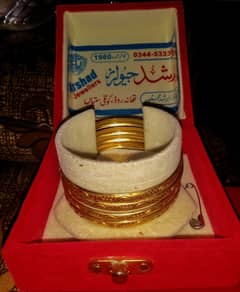 21K Gold Jewellery – 4 Tola | Bangles, Rings, Earrings & Necklace