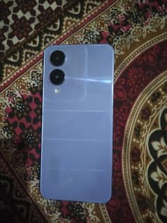 vivo y17s purple colour with box charger