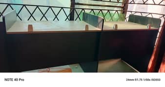 WORK STATION OFFICE TABLE DOUBLE NEW