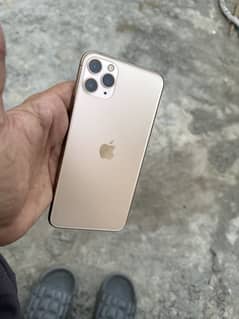 Iphone 11 pro max 512gb gold color non pta foctory unlock water pack