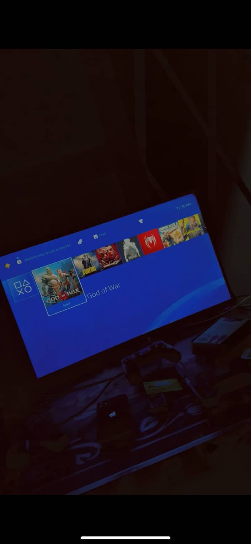 Ps4 slim addition 60+ games installed 3tb memory 3