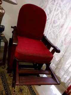 Solid Wooden Rocking Chair
