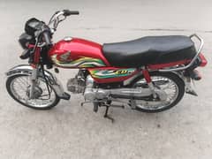 cd 70 22/23 genuine bike with key and no plate