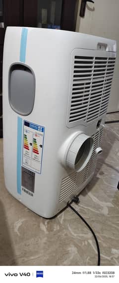 Portable Room Air-cooler  | Exhaust & Drain Pipe Attached