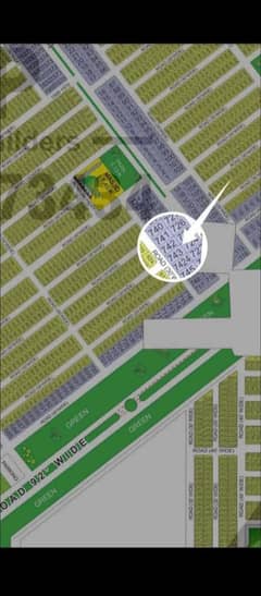 platinum block 10 marla plot with all dues clear near to mosque