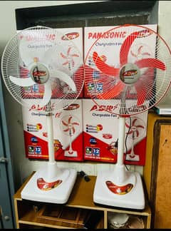 charjing fan ac/dc. . with battery
