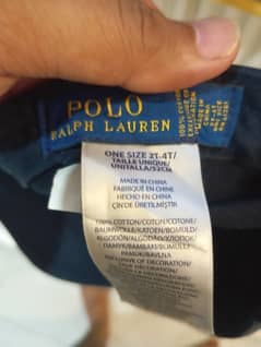 Ralph Lauren's cap