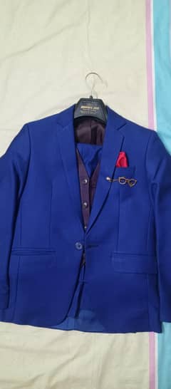 3 piece Dress Suit and  shirt along with Loffers shoes for sale