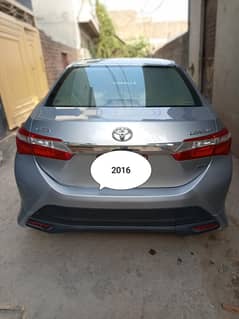 Toyota Corolla gli  on namber 0346 5344095