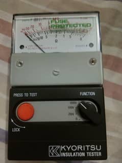 insulation tester Megaoam metre with out prob cable made in Japan