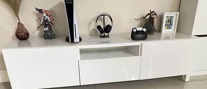 PS5 with two controllers, four games and original headphones