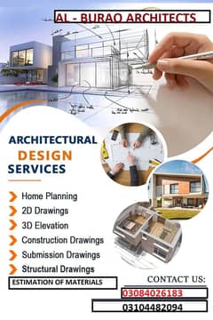 Professional House Maps Services with all drawings 03104482094