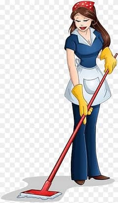 maid girl required full time at my house