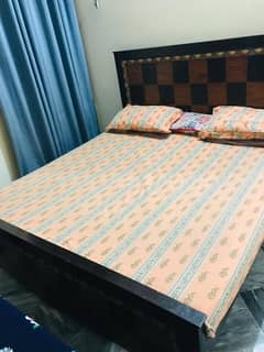 double bed for sale without mattress in Islamabad