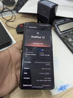 oneplus 12 official PTA Approved with box/ 512 gb black colour