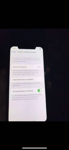iPhone x 256 gb official approved with charger