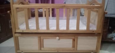 kids bed and swing