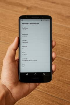 Moto G6 Plus 4GB/64GB 10/10 Condition