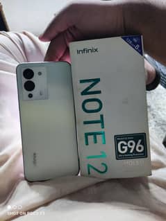Infinix NOTE 12 complete box
