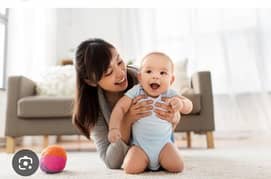 baby care taker Saturday Sunday off