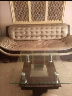 sofa set with table