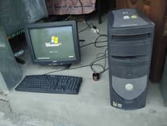 CPU AND MONITOR FOR SALE IN RUNNING CONDITION