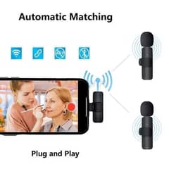 K9 WIRELESS vlogging RECHARGEABLE MICROPHONE