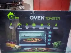 E LITE COMPANY OTG  ELECTRIC OVEN NEW CONDITION  with all accessories