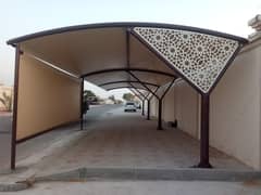 Car parking installation in pakistan | Water & heat proof sheds | Pvc