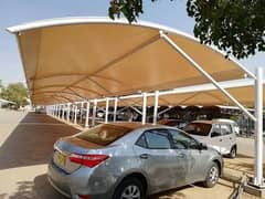 Tensile Shade | Car Parking Shade | Car porch l Factory shed l Canopy