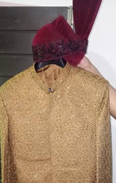 Designer Sherwani and Kulla