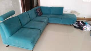 L  shaped sofa