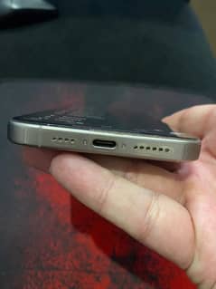 iPhone 15 pro max Non PTA HK model natural titanium