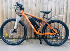 Electric by cycle