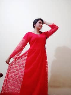 Red Net Full Maxi