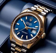 Rolex Oyster Perpetual – RLX Stainless Steel Chain Watch (Waterproof)