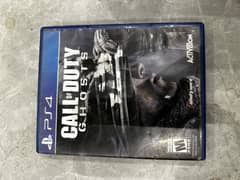 Call of duty ghosts ps4 game - COD ghosts PlayStation 4 disc