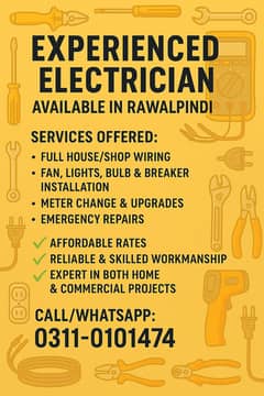 Electrician  0311#0101474