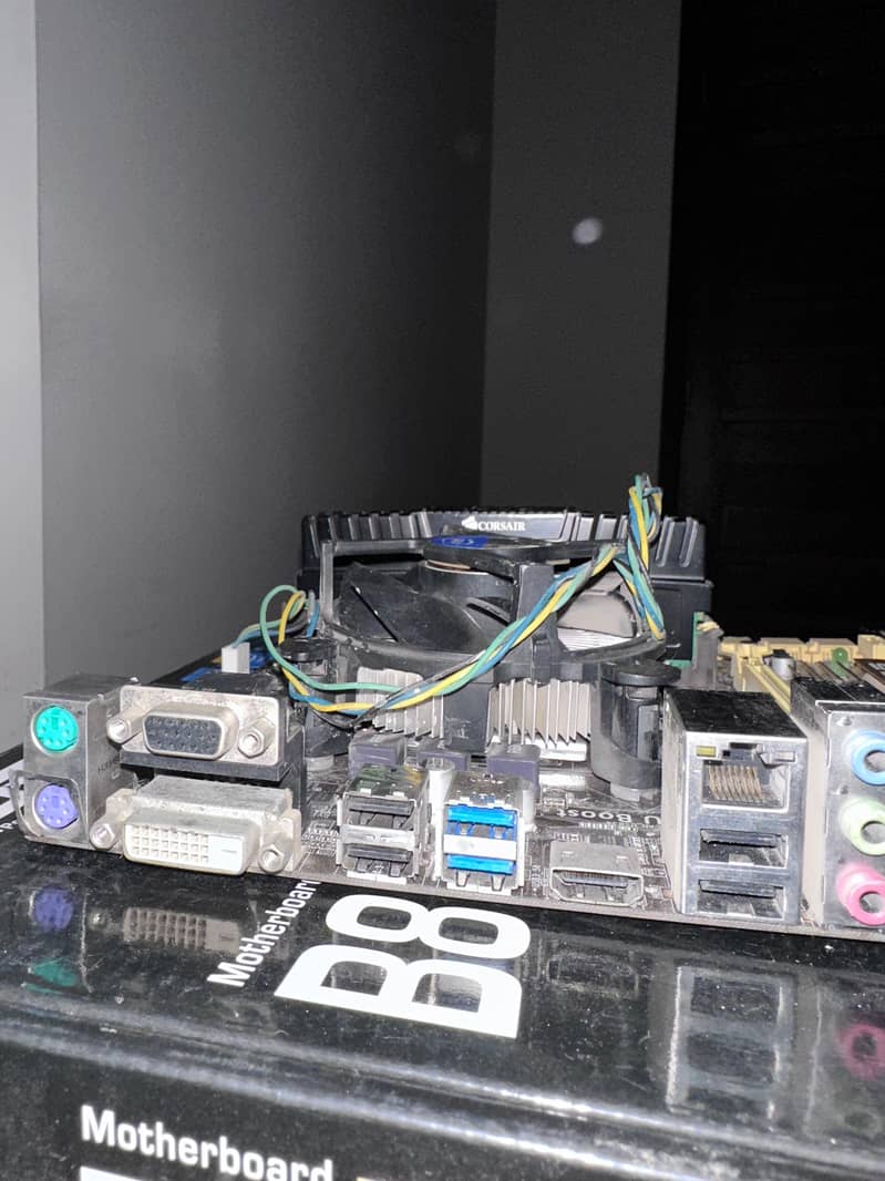 Intel 4th Processor With Motherboard and Ram 4