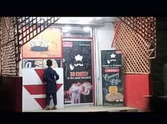 Pizza shop with all required items for sell