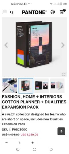 Pantone book