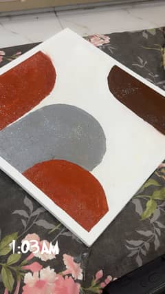hand painted  wall hanging decor