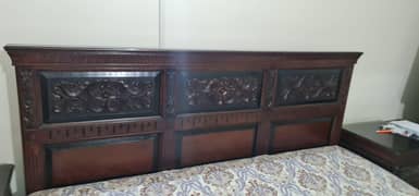 Premium Sheesham Wood Bedset