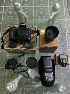 Nikon D750 With 2 Lances Compelet Kit