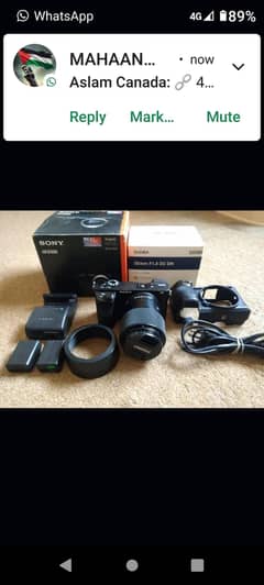 Sony a6500 with 30mm 1.4 boxes assris