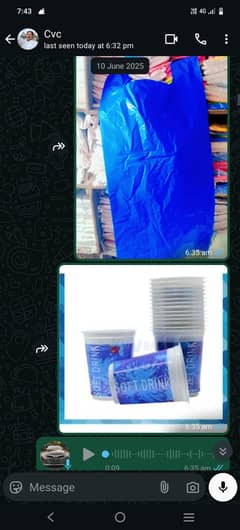 Poly bags grocery store shopping bag